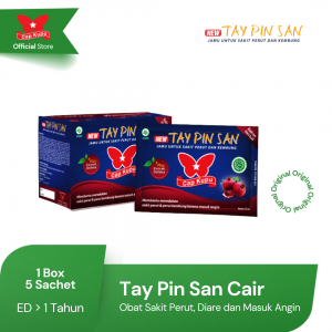 Tay Pin San Plus Obat Sakit Perut Cair @5 Sachet