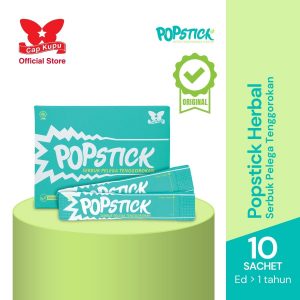 Popstick Serbuk Pelega Tenggorokan 10 sachet @1 Gram