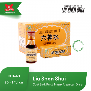 Liu Shen Shui Obat Sakit Perut Masuk Angin & Diare Larutan